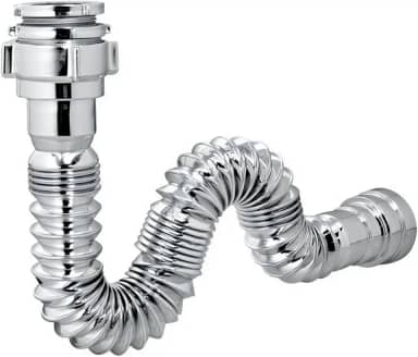 Sifão Sanfonado Universal Cromado Ssum2 Astra