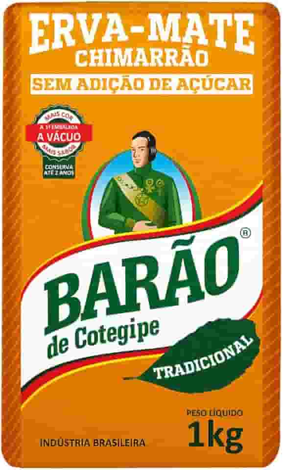 Erva Mate Tradicional Barão de Cotegipe Chimarrão 1kg