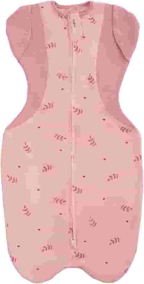 KIDIRA Saco de dormir com faixa de transição, 3 a 6 meses, 5,4 a 8,2 kg, braços para dentro/fora, zíper bidirecional, tecido absorvente de umidade, melhora o sono, ajuste confortável, ajuda a acalmar