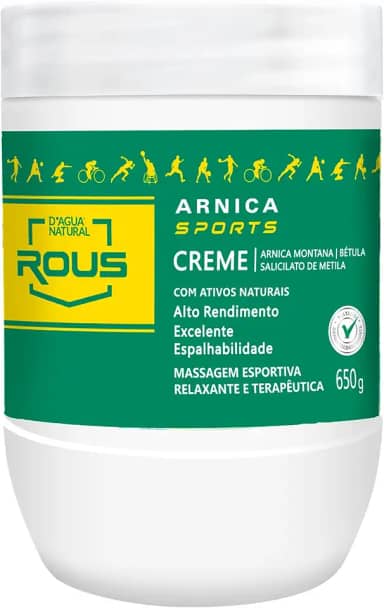 D'AGUA NATURAL Arnica Sports Creme D'Agua Natural 650 G