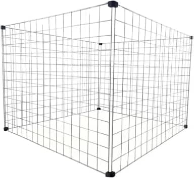 Cercado Para Gato Cachorro Coelho Cercadinho Pet 4 Telas 60x80cm