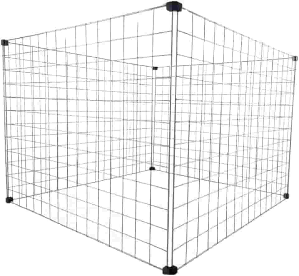 Cercado Para Gato Cachorro Coelho Cercadinho Pet 4 Telas 60x80cm