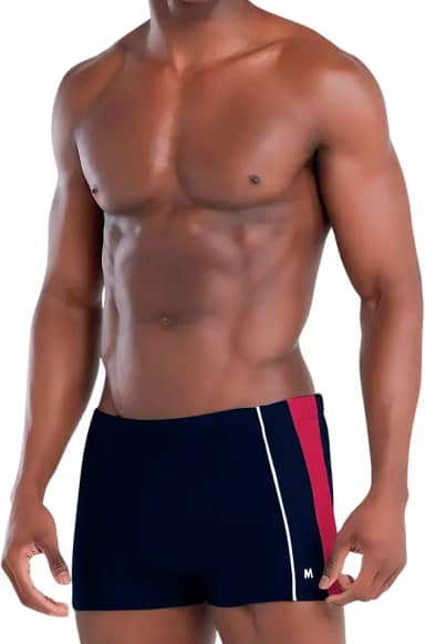 Sunga Boxer Masculina Natação Piscina Mash Xtra Life Uv 50+