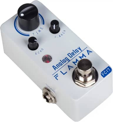 FLAMMA Fc17 Pedal De Delay Analógico Efeitos Vintage Guitarra Elétrica True Bypass