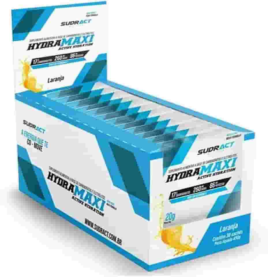 Sudract Hydramaxi Isotônico Em Pó - 25 Sachês 20G Laranja - Nutrition