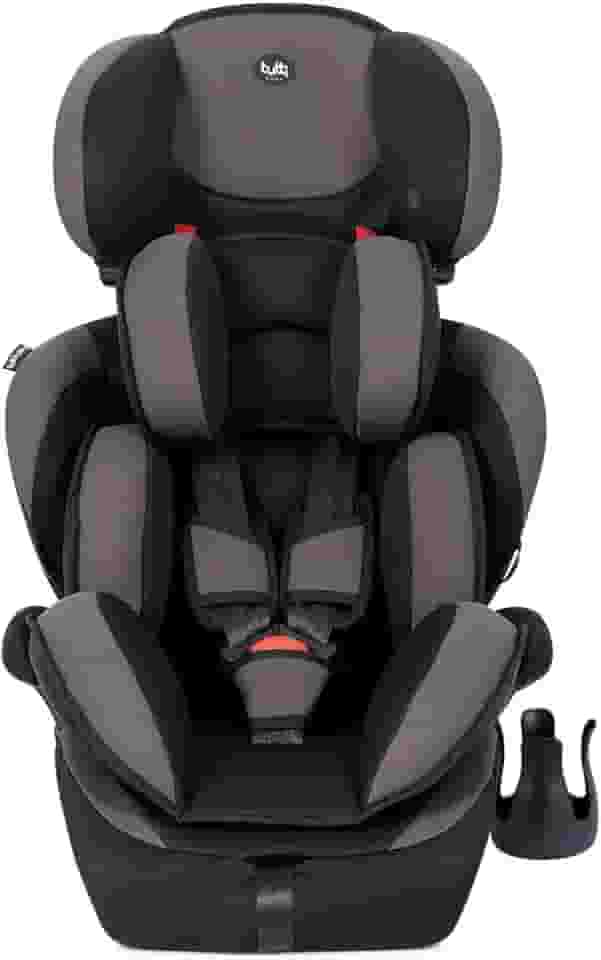 Cadeirinha Infantil Para Bebe Athenas Carro 09 á 36 Kg Preto com Cinza Tutti Baby