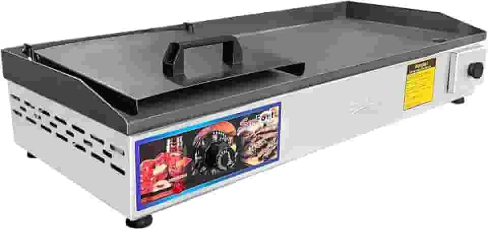 Chapa Elétrica Sevefort Grill com Abafador e Prensa Manual, 70x30cm, Termostato até 300°, 110V/220V (110v)