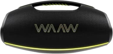 WAAW by ALOK Caixa de Som HYPERBOOM 1000 Bluetooth, À Prova D'Água, Até 12h de Autonomia, Tecnologia TWS, 180W RMS