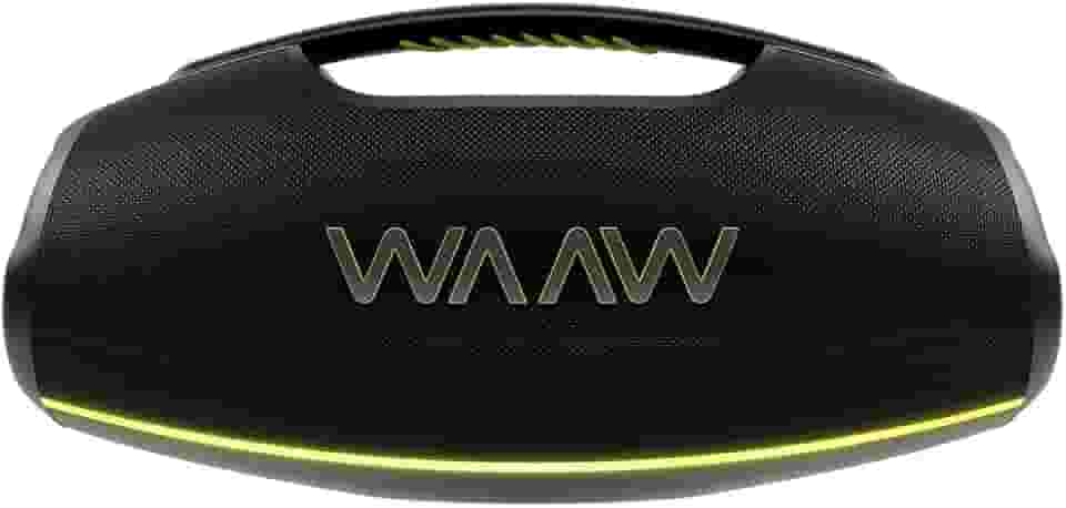 WAAW by ALOK Caixa de Som HYPERBOOM 1000 Bluetooth, À Prova D'Água, Até 12h de Autonomia, Tecnologia TWS, 180W RMS