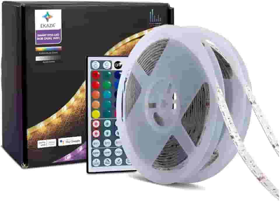 EKAZA Kit Fita LED RGB 10 Metros Inteligente Wi-Fi + BLE - EKGC-T3135D