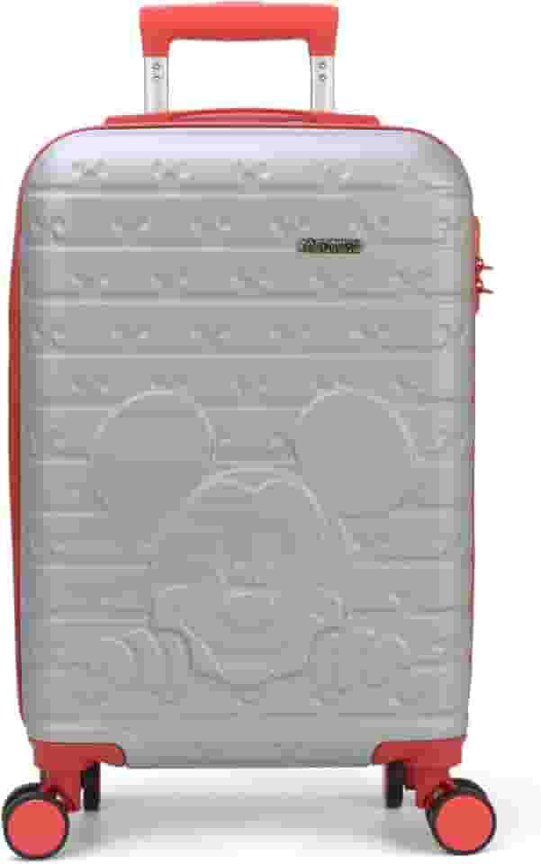 Mala de Viagem Infantil Mickey Mouse Licenciada - MF10405MY (Prata)