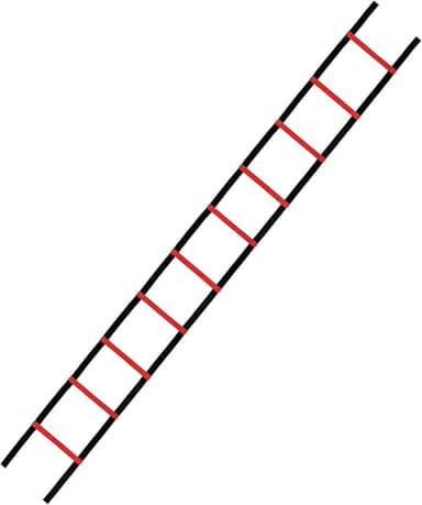 ESCADA DE AGILIDADE VERMELHA