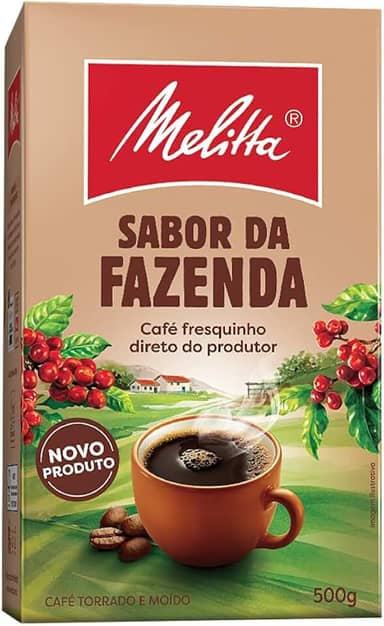 CAFÉ MELITTA SABOR DA FAZENDA VÁCUO 500g