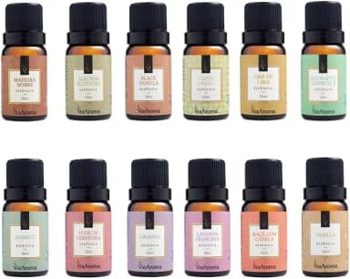 Kit 10 Essências Para Aromatizador Elétrico 10ml Via Aroma
