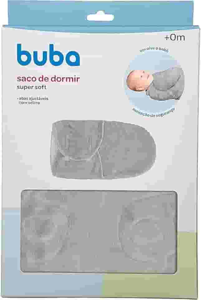 SACO DE DORMIR BABY SUPER SOFT CINZA