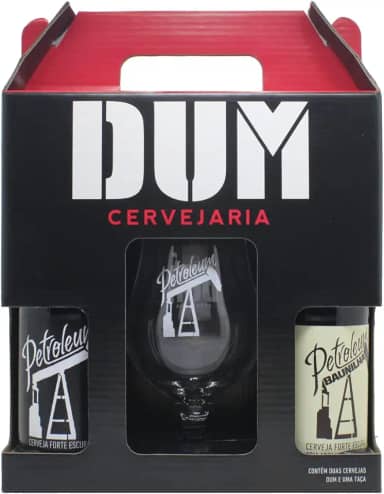 KIT DUM Petroleum - Cervejas 355ml + Taça
