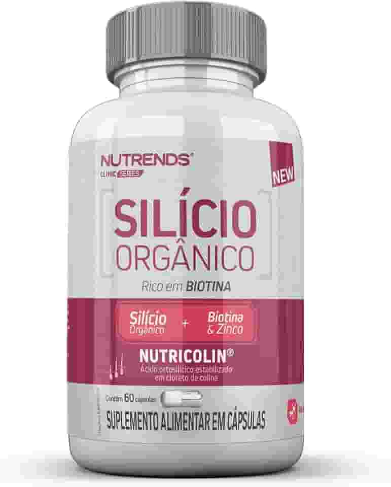 Silício Orgânico + Biotina + Zinco 60 cápsulas, Clinic Series Nutrends