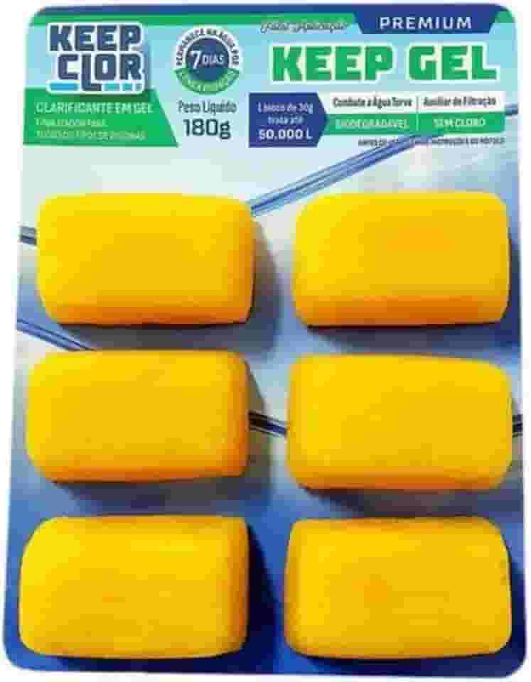 Clarificante E Floculante Em Gel Para Piscinas - Keep Clor