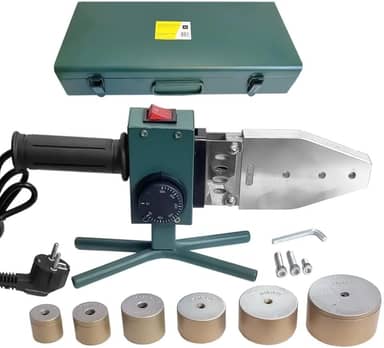 Termofusor Para Tubos - 800W Bocais: 20, 25, 32, 40, 50 e 63mm, Temperatura de trabalho: 50 a 300 °C