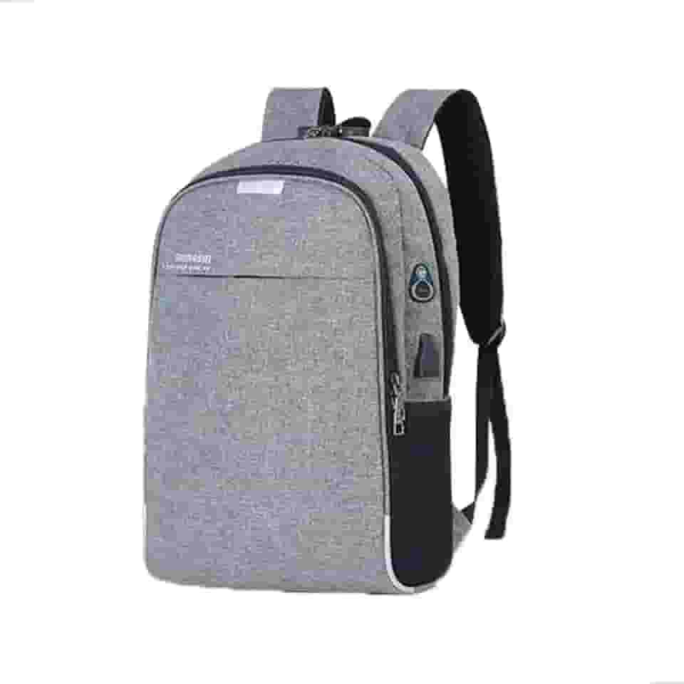 Mochila Executiva Antifurto com Porta USB e Saída para Fone – Impermeável, Cadeado com Senha, Alças Acolchoadas, Bolso Refletivo e Compartimento para Notebook de até 15,6