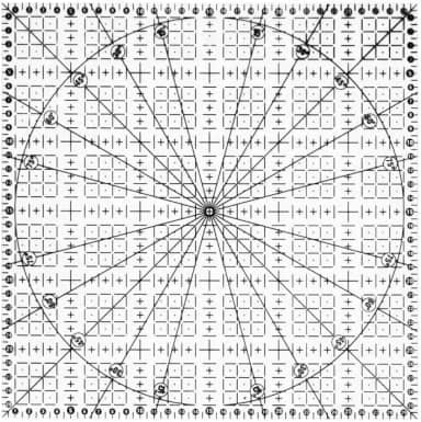 Régua 30x30cm Acrílico Para Artesanato Patchwork Scrapbook