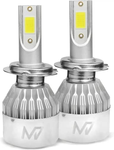 Kit Lâmpadas LED H7 6000K M7 Headlight 3200 Lumens 38w JR8 - JH0M7H7