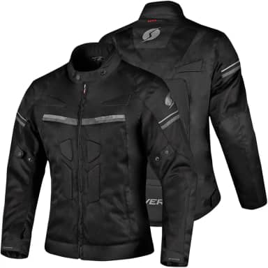 Jaqueta Super Vent Shiver Impermeável Com Proteção Masculina Motociclista Motoqueiro