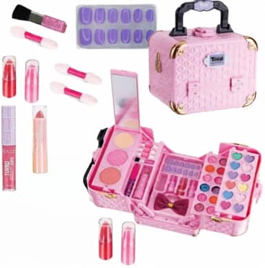 Maleta De Maquiagem Infantil - Kit Maquiagem Infantil Sonhos