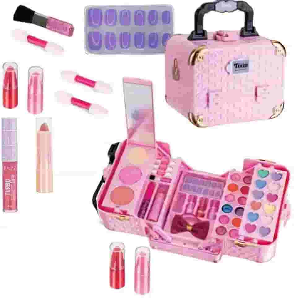 Maleta De Maquiagem Infantil - Kit Maquiagem Infantil Sonhos