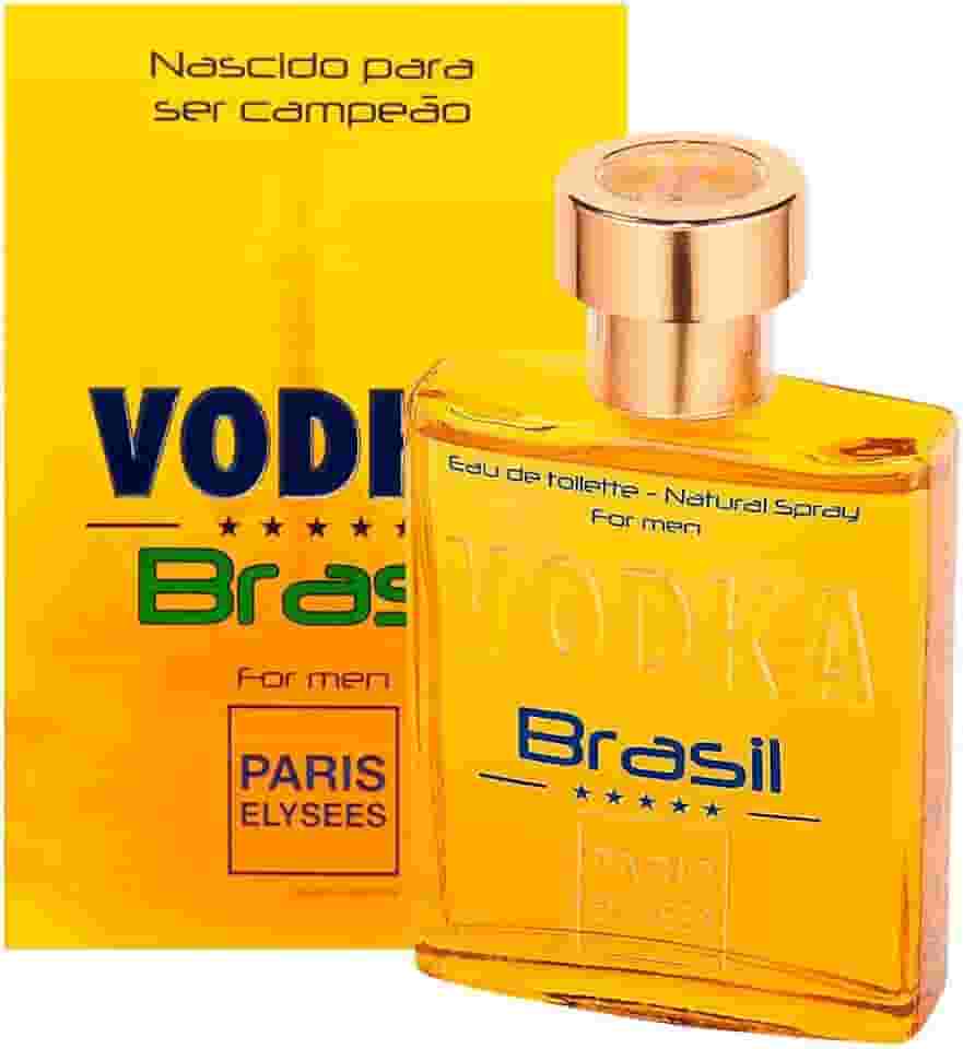 Vodka Brasil De Paris Elysees Eau De Toilette Masculino 100 ml