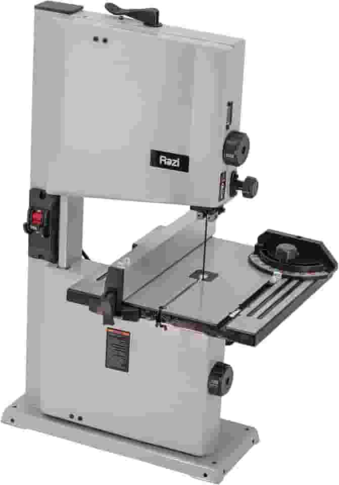 Razi Serra Fita de Bancada 9' 220V 350W – Estabilidade no Corte e Ideal para Trabalhos Detalhados