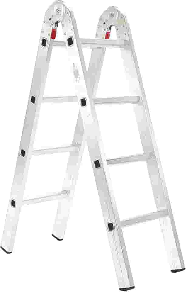 Escada de Alumínio 8 Degraus 2,22 Metros de Altura Total