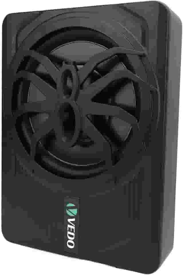 Subwoofer Ativo 10 Polegadas para Carro, 150W RMS Potência Real, Bass Puro Sob o Banco, Alto-Falante Slim de Alta Performance - Melhora Grave 0-12dB, Alumínio, Baixa Distorção, Fácil Automotivo