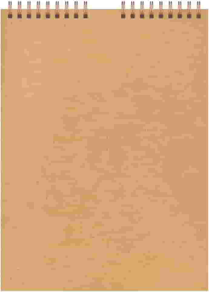 Caderno Sketchbook Capa Dura em Kraft Tamanho A5 A4 e A3