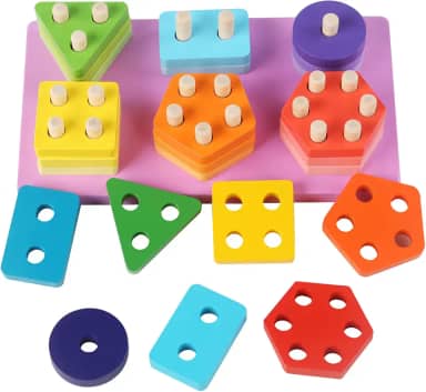 Jogos de memória geométrica de demência para idosos, quebra-cabeça de classificação de formas para idosos, atividades de demência para idosos, brinquedos para pacientes com Alzheimer, presentes para