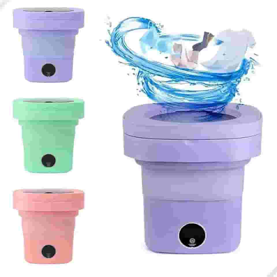 Mini Máquina de Lavar Portátil de 10L de alta Capacidade Lavagem Mini Lavadora de Roupa Portátil - YODHE