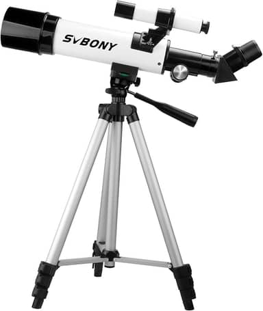 Telescópio para adultos, fácil de usar, telescópios astronômicos com abertura de 60 mm para crianças, telescópio refrator portátil com óptica multi-revestida