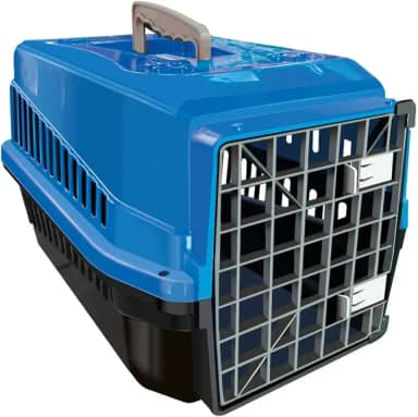 Mecpet Caixa Transporte Mec N.3 para Cães, Azul