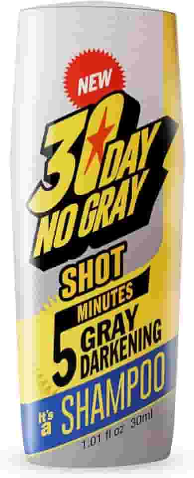 30 Day no Gray - Shot Escurecedor - 1 Shot que Escurece cabelos Brancos em 5min por até 30 dias