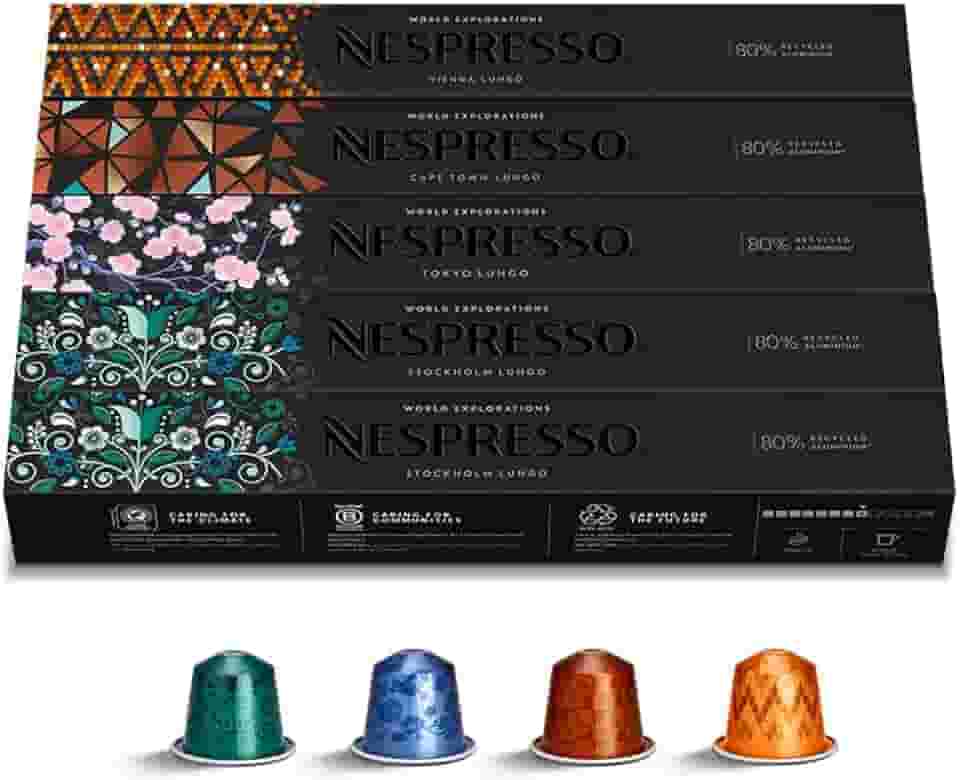 Cápsulas de Café Original Nespresso Lungo - 50 Cápsulas