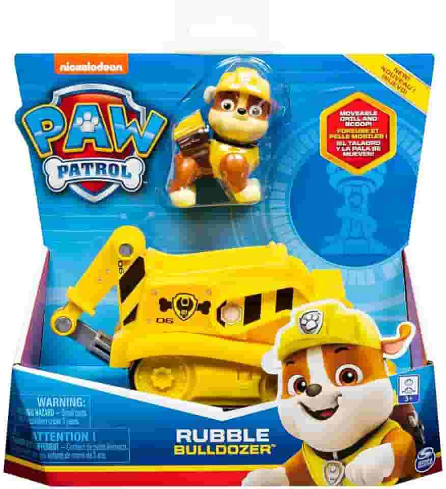 Patrulha Canina - Veiculo Solido Rubble , Sunny