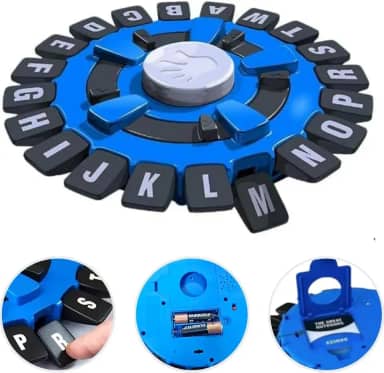 Jogo Tabuleiro Cartas Tapple Stop Trava Letras Em Português