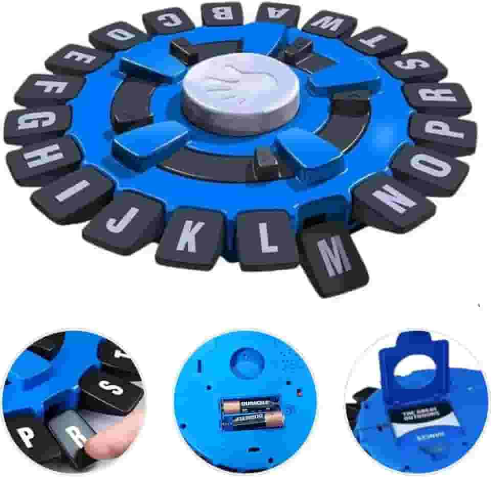 Jogo Tabuleiro Cartas Tapple Stop Trava Letras Em Português