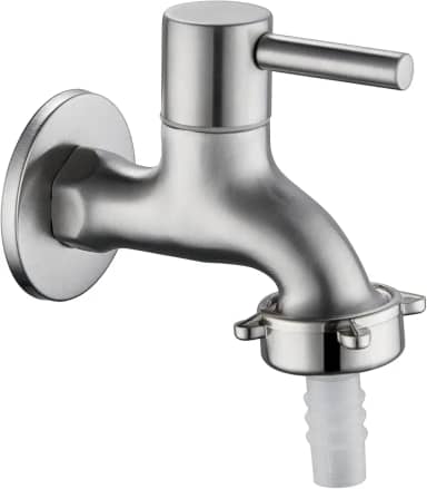 Torneira Inox Tanque Jardim Lavanderia NOX14