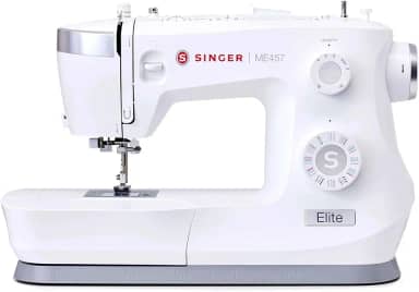Máquina de Costura Overlock Singer S0105 127V | 6 Tipos de Pontos, 1.300 PPM | Braço Livre, LED, Estrutura em metal | Costura com 1 ou 2 Agulhas | Ideal para Malha, Bainha e Acabamentos Profissionais