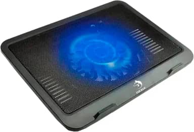 Suporte Notebook Cooler Led até 15,6' Base Com Ventilação Apoio Usb Adicional