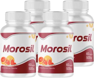 Morosil Laranja Moro 500mg 60 Cápsulas - 4 Unidades