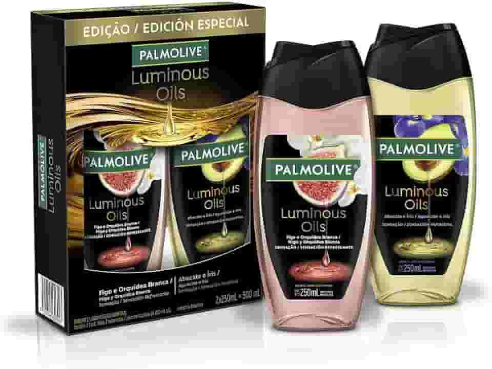 Palmolive Sabonete líquido Luminous Oils (Edição Especial) 2 unidades, 250ml