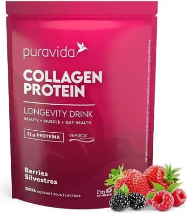 Collagen Protein Verisol Puravida 450 gr (Berries Silvestres)