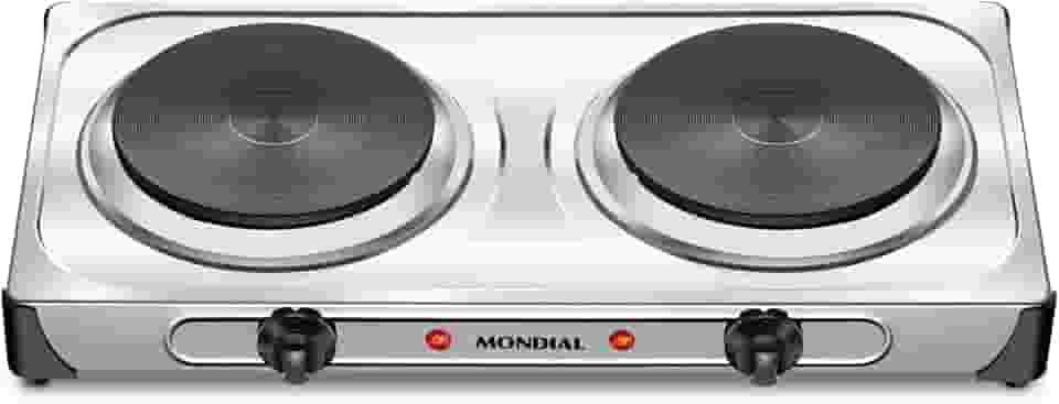 MONDIAL Fogão Elétrico Fast Cook Due, Inox, 2000W, 110V - FE-03